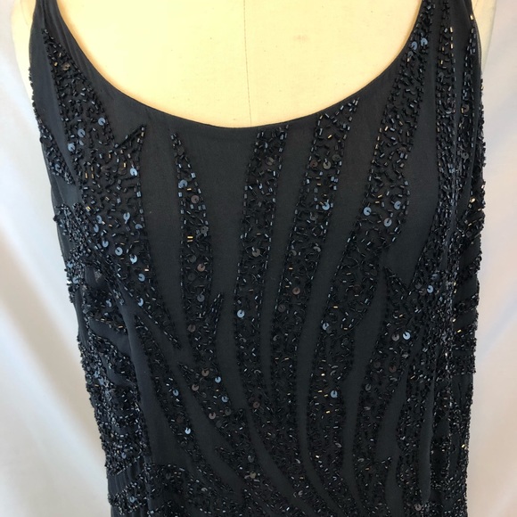 Scala Black Sequin Midi Dress - Picture 5 of 11